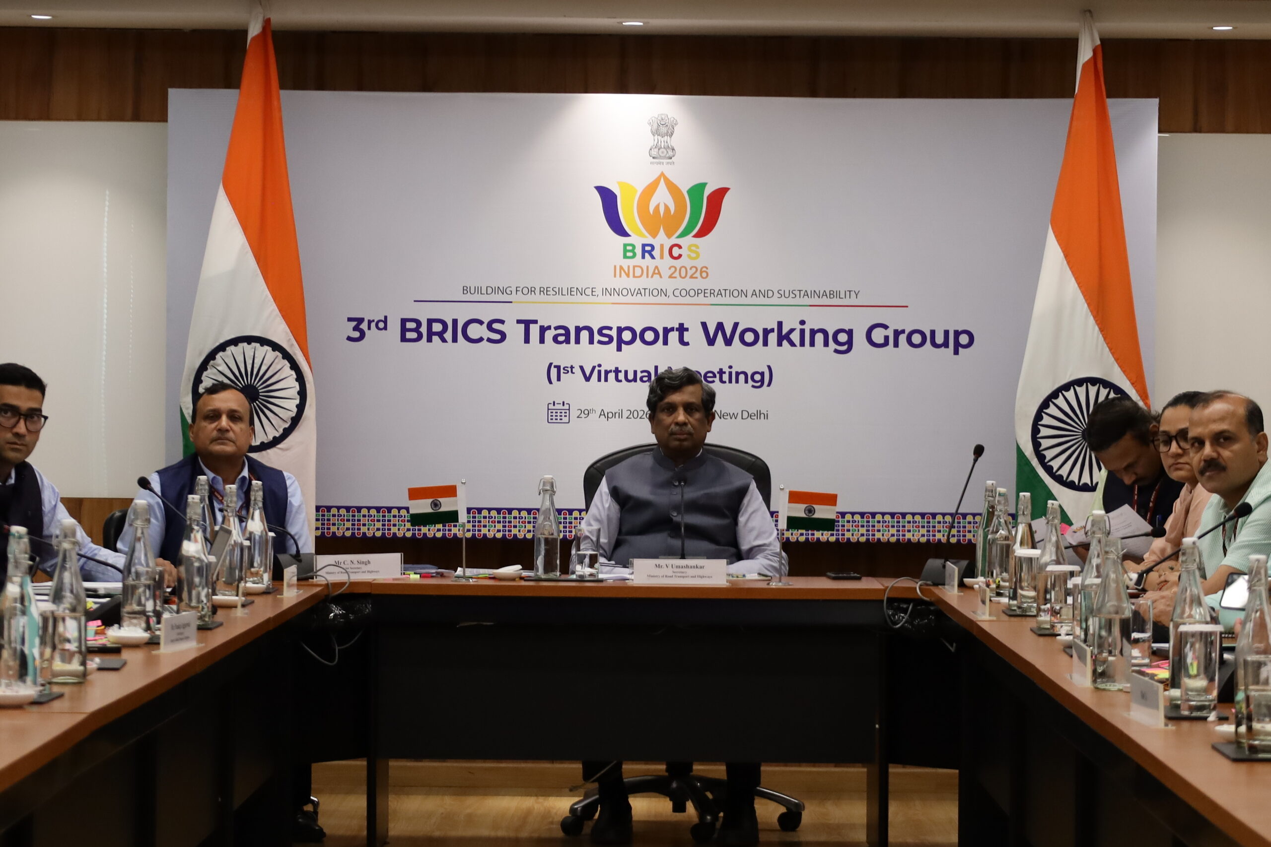 3rd BRICS Transport Working Group (1st Virtual Meeting) held on 29 ...