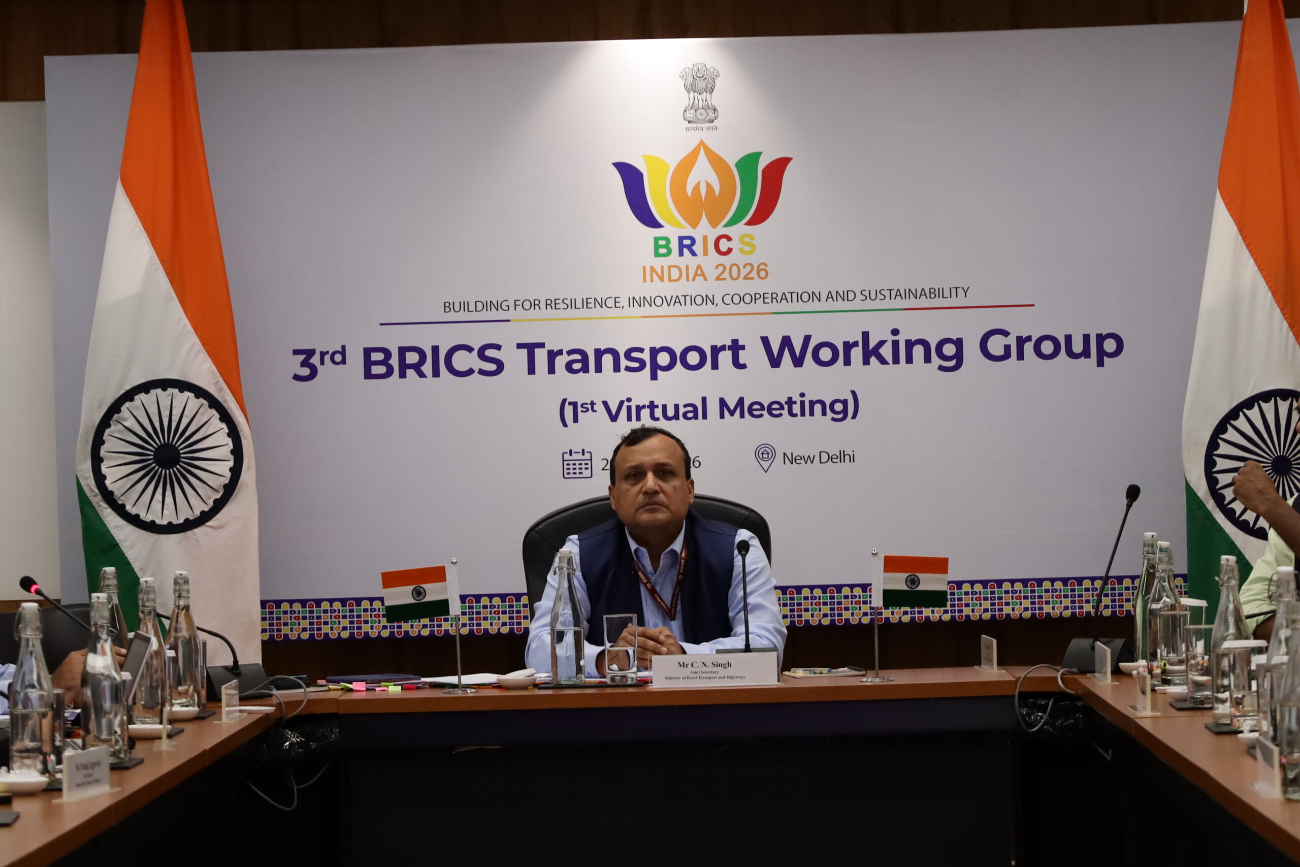 3rd BRICS Transport Working Group (1st Virtual Meeting) held on 29 ...