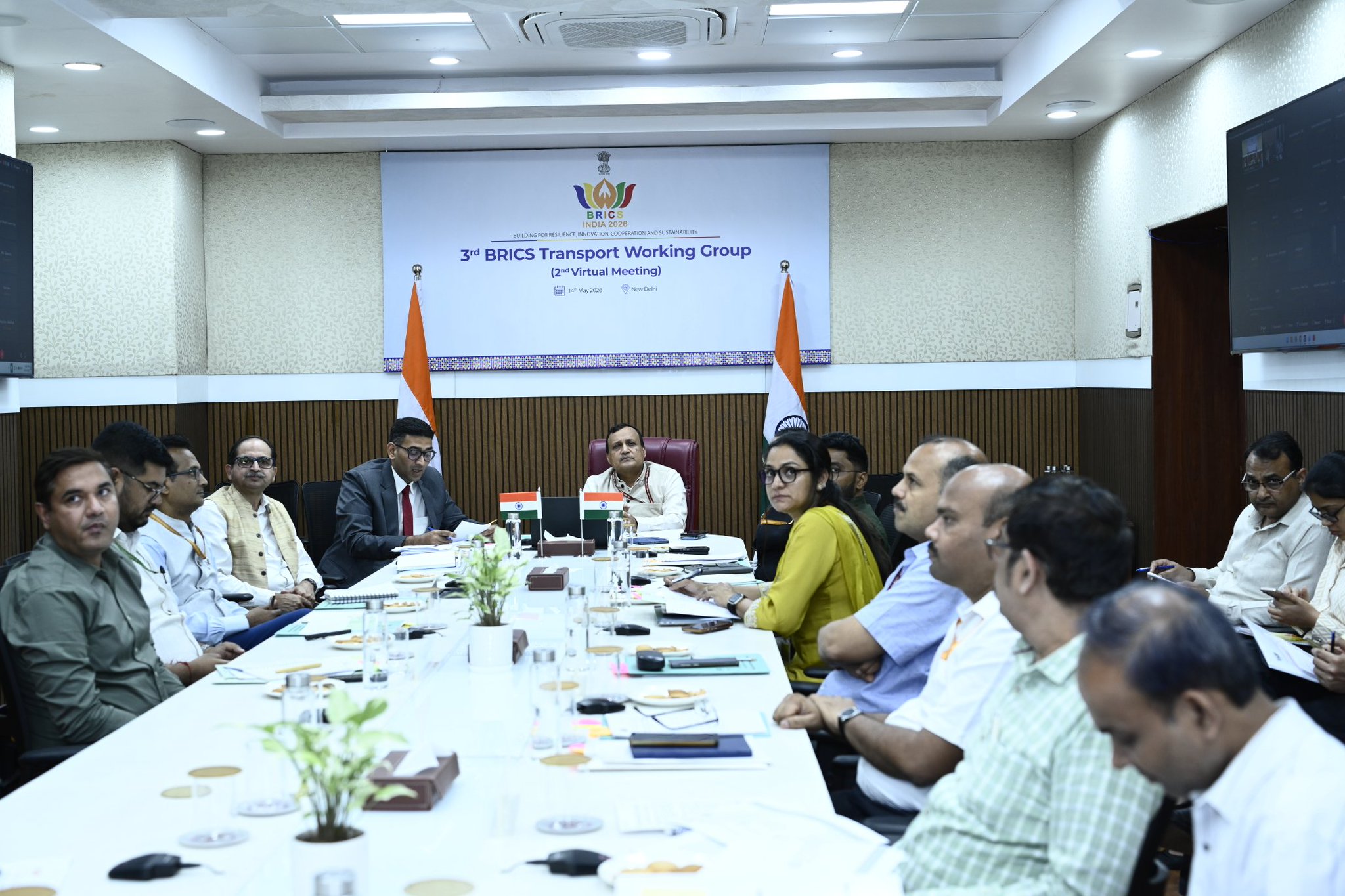 3rd BRICS Transport Working Group (2nd Virtual Meeting) held on 14 May ...