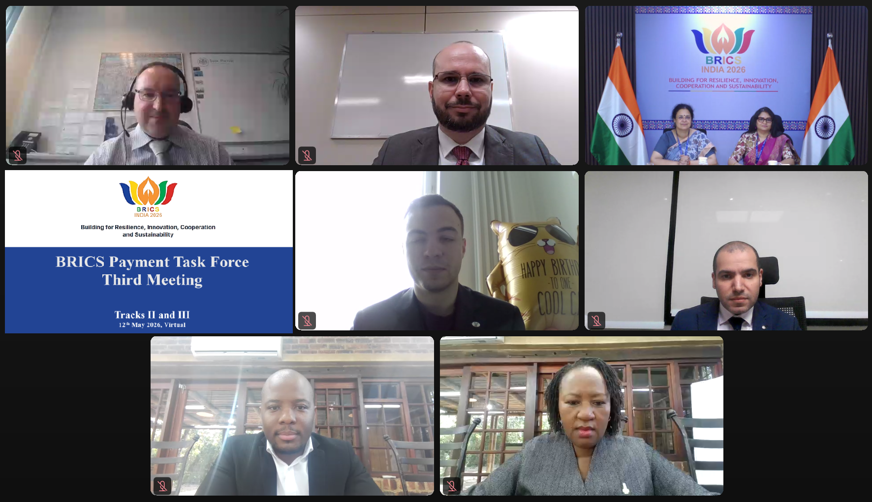 BRICS Payment Task Force – 3rd Virtual Meeting, held on 12 May 2026 – BRICS